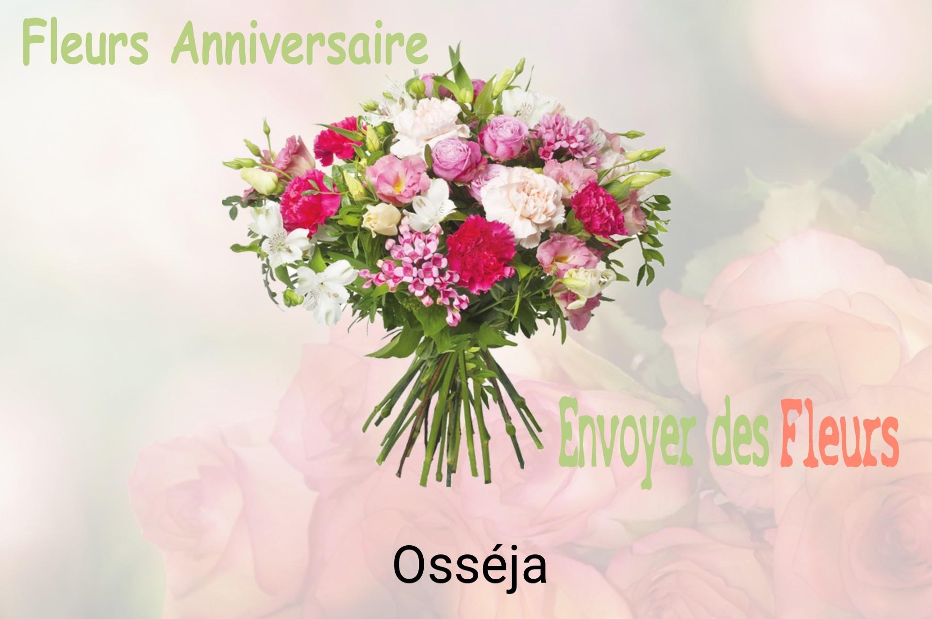 Bouquet de fleurs d’anniversaire livré à Osséja